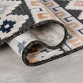 Covor de exterior Aster Outdoor Navy, Flair Rugs, 80x230 cm, polipropilena, bleumarin