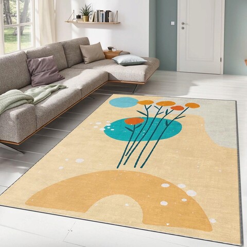 Covor, ALHO CARPET-47A , 160x230 cm, Poliester, Multicolor