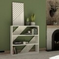 Biblioteca Homitis, Lean 1'li - White, Antique White