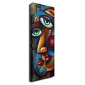 Tablou decorativ, PC99, Canvas, 30 x 80 cm, Multicolor