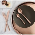 Set tacamuri 16 piese, Amefa, Manille PVD Copper, inox, cupru