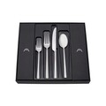 Set tacamuri, Karaca, 216KRC1271, 100% OTEL INOX / , Lingura de masa: 20 x 4,5 cm (6 bucati), Argintiu