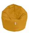 Fotoliu puf, Bean Bag, Ferndale, 100 cm, poliester impermeabil, galben