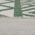 Covor Teo, Flair Rugs, 80x150 cm, bumbac, verde