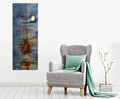 Tablou decorativ, PC085, Canvas, 30 x 80 cm, Multicolor