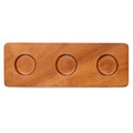 Platou pentru aperitive, Tuscan II, 26 x 9.3 x 2 cm, lemn de salcam, natural