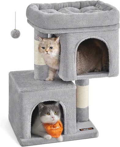 Ansamblu de joaca pisici / arbore pentru pisici,  Feandrea Cat Tower S, 40 x 30 x 65 cm