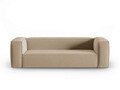 Canapea 4 locuri, Mackay, Cosmopolitan Design, 230x94x73 cm, catifea, bej sand