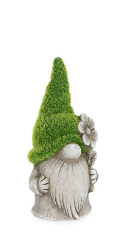 Decoratiune de gradina Gnome, Bizzotto, 8 x 18 cm, teracota