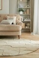 Covor Gigi, Flair Rugs, D160 cm, lana, natural