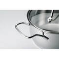 Oala cu capac Tefal Intuition, 22 cm Ø, 6 L, inox