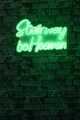 Decoratiune luminoasa LED, Stairway to Heaven, Benzi flexibile de neon, DC 12 V, Verde