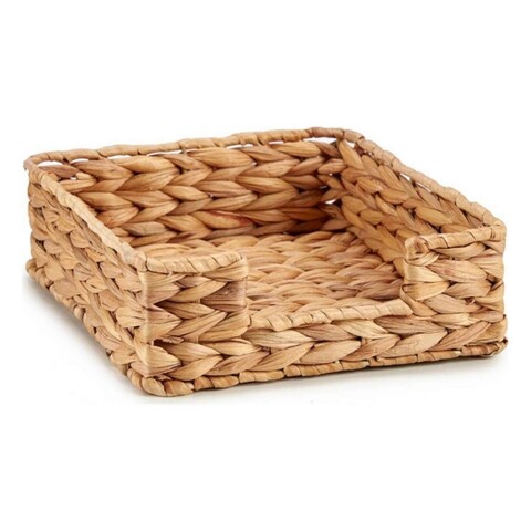 Suport pentru servetele Water Hyacinth, Gift Decor, 23 x 23 x 8 cm, zambila de apa