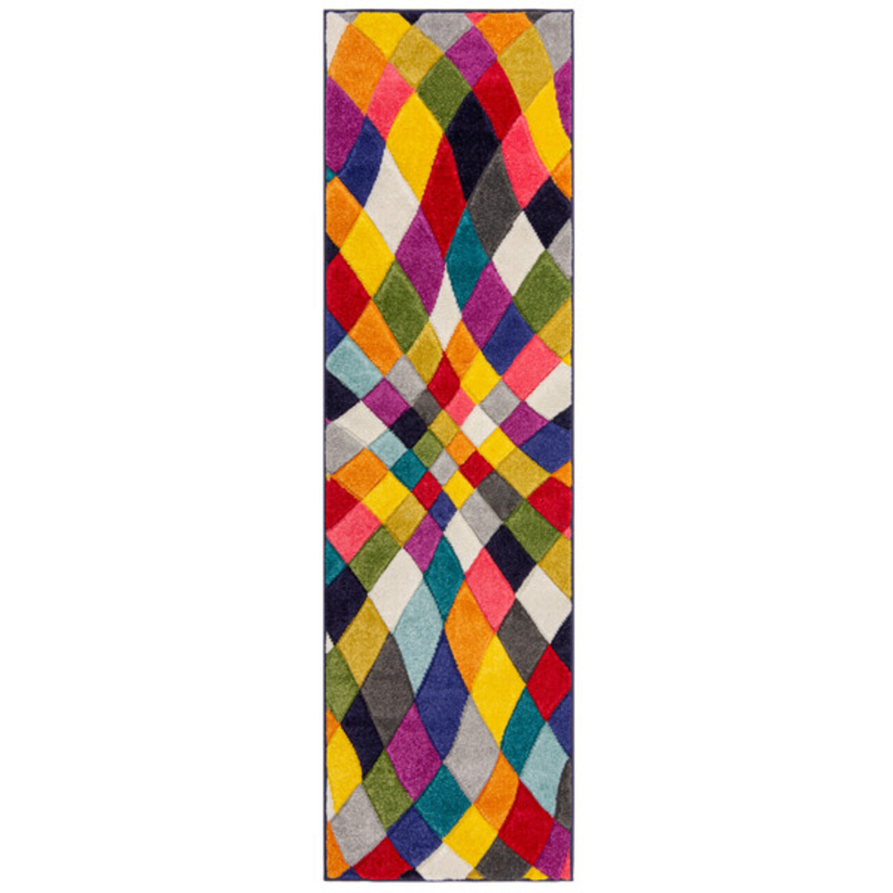 Covor Rhumba Multi, Flair Rugs, 66x300 cm, polipropilena, multicolor - 1 | YEO