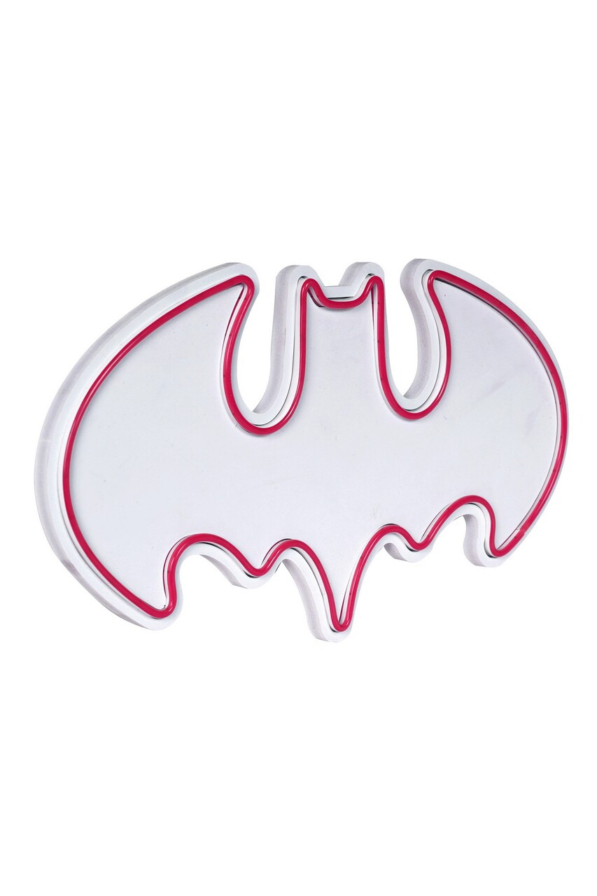 Decoratiune Luminoasa LED, Batman Bat Light, Benzi Flexibile De Neon, DC 12 V, Rosu