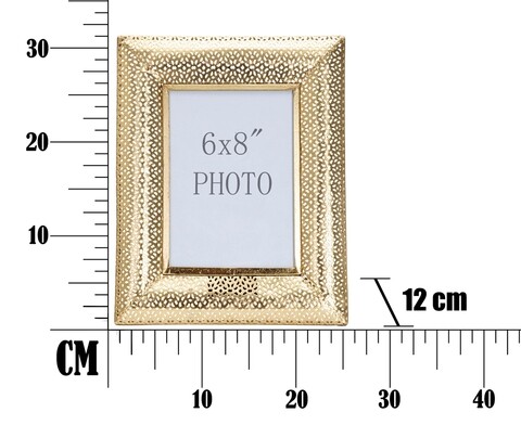 Rama foto Glam Holes, Mauro Ferretti, 25x31 cm, fier, auriu