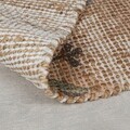 Covor Arriana Jute Floral, Flair Rugs, 120x170 cm, iuta/poliester/bumbac, natural