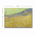 Tablou decorativ, 70100VANGOGH010, Canvas , Lemn, Multicolor