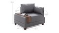 Fotoliu Fly Armchair Left, Balcab Home, 100x80x75 cm, lemn, antracit