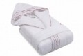 Halat de baie dama, Beverly Hills Polo Club, 100% bumbac, S/M, White