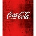 Protectie perete bucatarie Coca-Cola Classic, Wenko, 60 x 70 cm, sticla termorezistenta, rosu