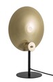 Lampa de masa Design, Bizzotto, 30x17.5x46 cm, 1 x E27, 60W, otel, negru/auriu