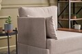 Fotoliu Fly Armchair Left, Balcab Home, 100x80x75 cm, lemn, crem