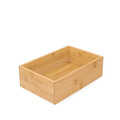 Organizator pentru bucatarie Bambou, Homla, 23x15 cm, bambus, natur