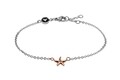 Bratara, Emily Westwood, Silver/Rose Gold Star, inox, argintiu/auriu