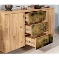 Set mobilier living 3 piese, comoda, comoda tv si masuta, Motto 729, Vella, atlantic pine