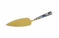 Paleta pentru servit tort Blue Danube Gold, Brandani, inox, maner ceramic