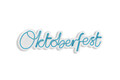 Decoratiune luminoasa LED, Oktoberfest, Benzi flexibile de neon, DC 12 V, Albastru