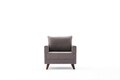 Fotoliu Bella Armchair, Balcab Home, 82x81x85 cm, lemn, maro