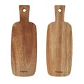 Set 2 tocatoare Mooka, Homla, 21x7.5 cm, lemn, natur