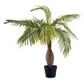 Planta artificiala Palm, Ibergarden, 100x100x100 cm, plastic/sarma