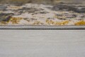 Covor Wonderlust Grey/Ochre, Flair Rugs, D160 cm, polipropilena, gri/ocru