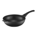 Tigaie Wok Enzo, Ambition, 28 cm, aluminiu, negru