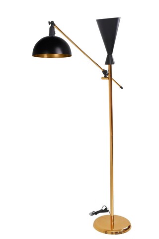 Lampadar, Stala, 846STL3629, Metal, Auriu