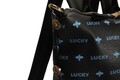 Rucsac, Lucky Bees, 910 Black, piele ecologica, negru