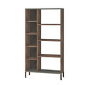 Corp biblioteca, Locelso, HM8, 72x133.6x25.5 cm, Maro / Gri