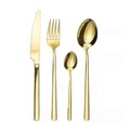 Set tacamuri 24 piese Como Gold, Ambition, inox, auriu