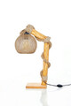 Lampa de masa, FullHouse, 390FLH1773, Lemn, Natural