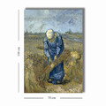 Tablou decorativ, 70100VANGOGH029, Canvas , Lemn, Multicolor