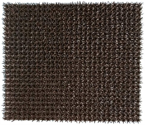 Covoras de intrare Finnturf, Decorino, 45x60 cm, polietilena, maro