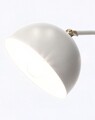 Lampa de masa Glasgow, Bizzotto, 32.5x20x41 cm, 1 x E27, 25W, otel, alb