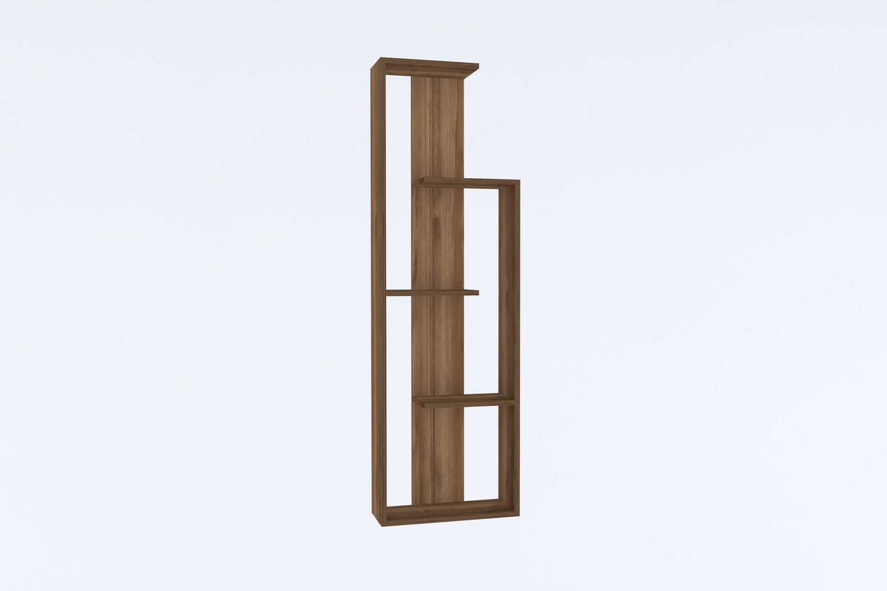 Biblioteca Wand, Puqa Design, 50x19.6x160 cm, maro - 1 | YEO