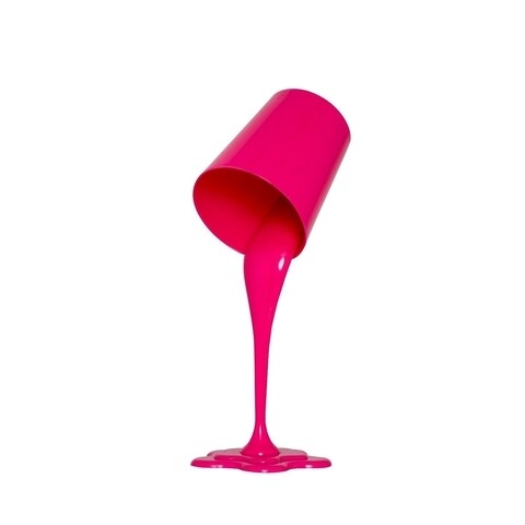 Lampa de masa Fantasy, Homemania, 1 x E27, 24W, fucsia