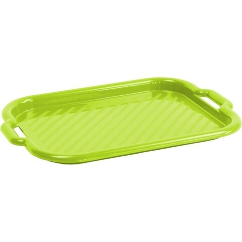 Tava pentru servire Clever, Domotti, 37x53 cm, plastic, verde