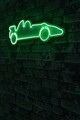 Decoratiune luminoasa LED, Formula 1 Race Car,  Benzi flexibile de neon, DC 12 V, Verde