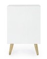 Comoda Eloise, Bizzotto, 48 x 35 x 72 cm, MDF/ratan/bambus